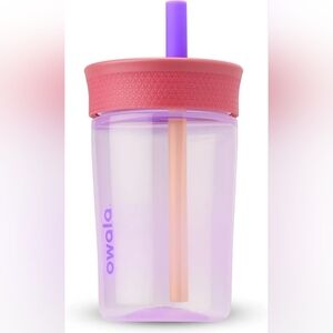 New Owala Kids Water Tumbler Straw Cup 15oz Kids Straw Cup Lilac Purple